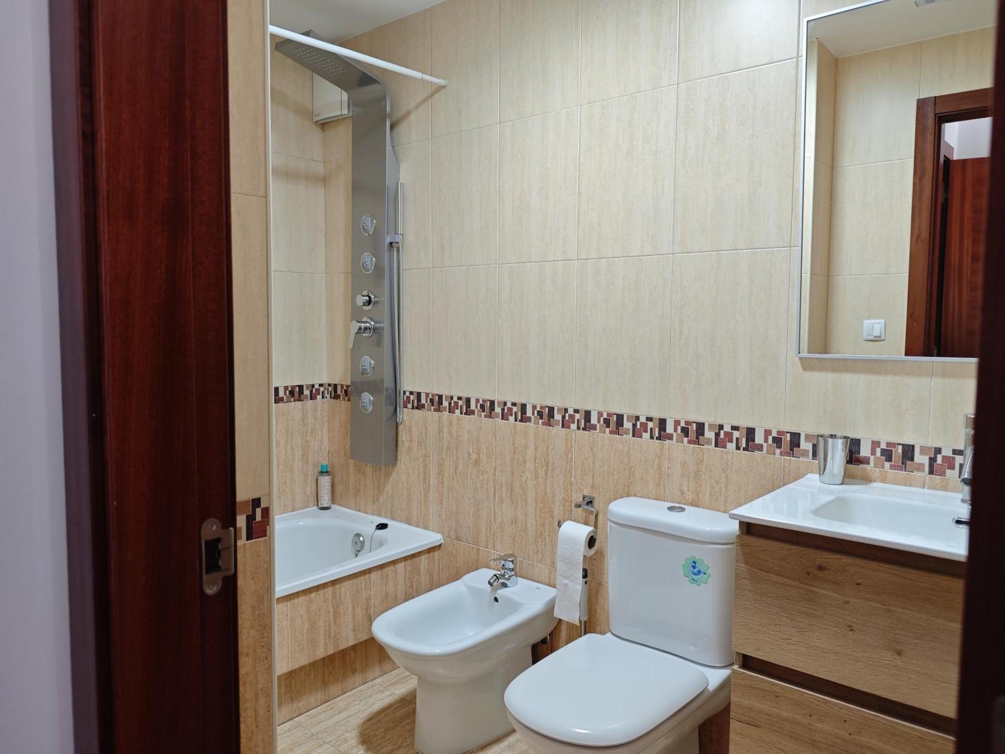 Piso Fachada Maritima Exclusive Deluxe Center Apartman Porto do Son Kültér fotó